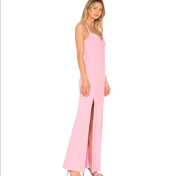 LIKELY Alameda Gown Pink - size 6 - Picture 2 of 5